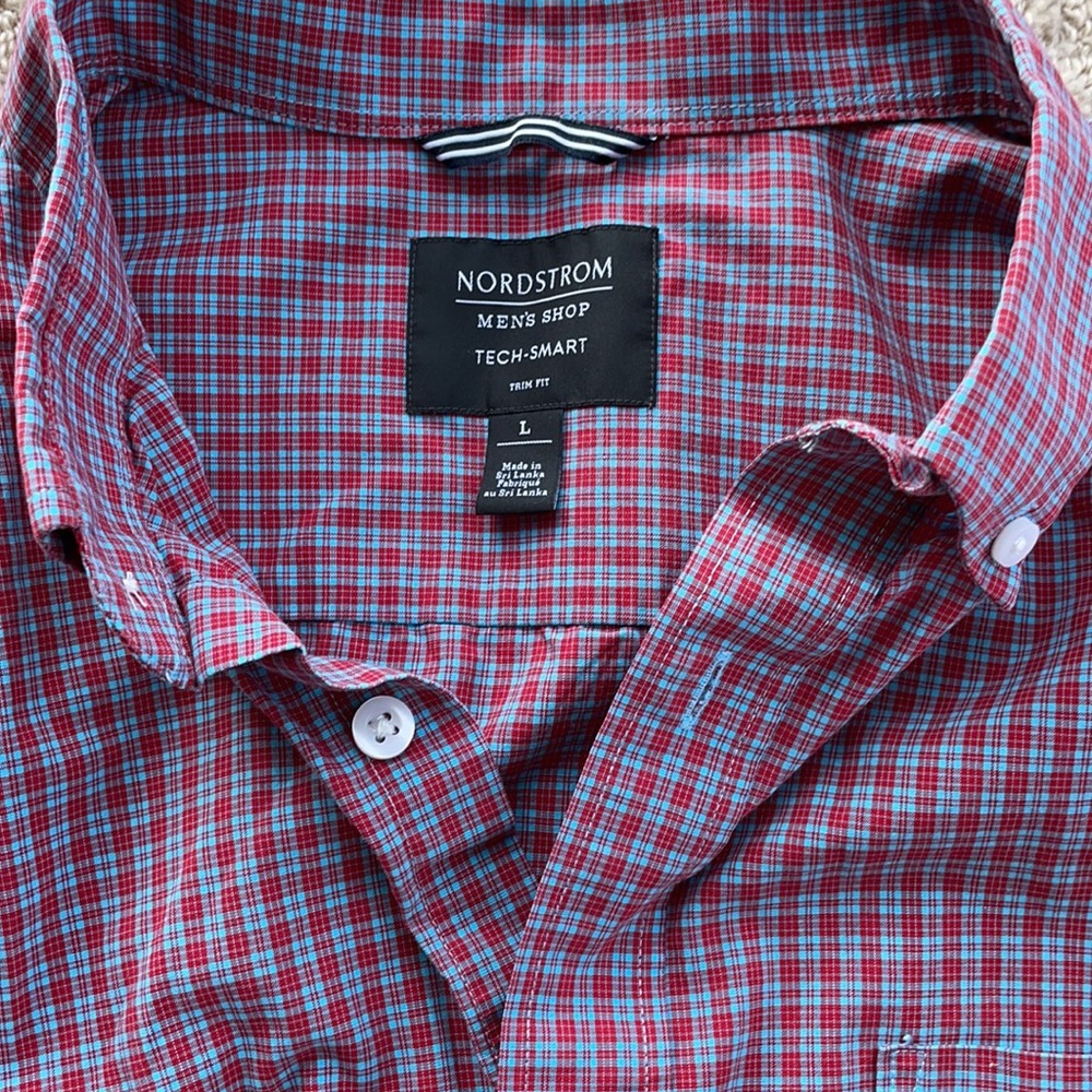 Nordstrom Men’s Shop Tech Smart Slim Fit Dress Shirt